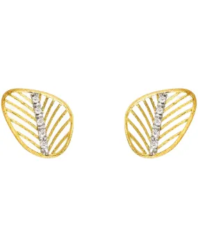 Tribe Diamond Stud Earrings