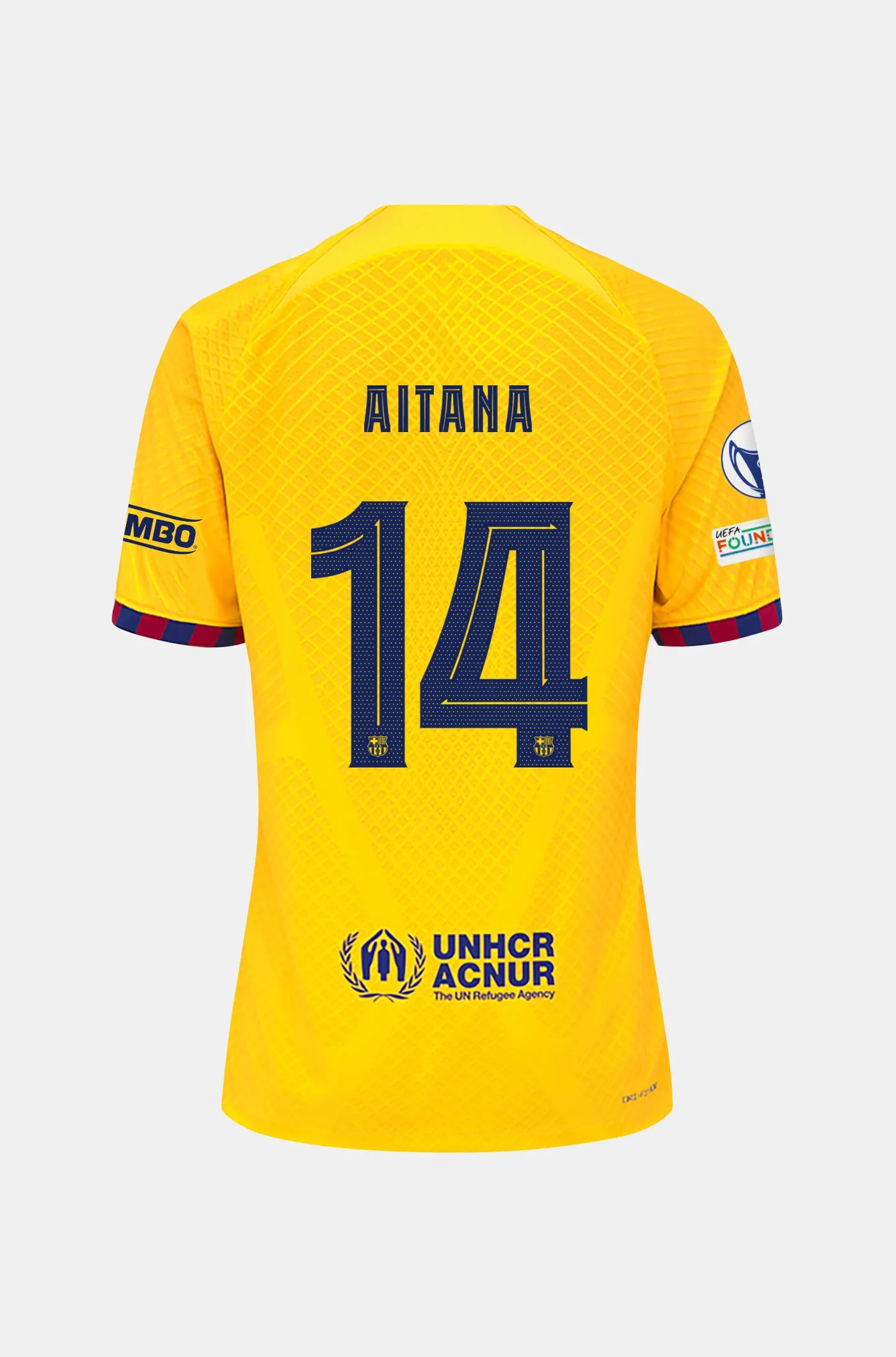 UWCL FC Barcelona fourth shirt 23/24 Player's Edition - AITANA