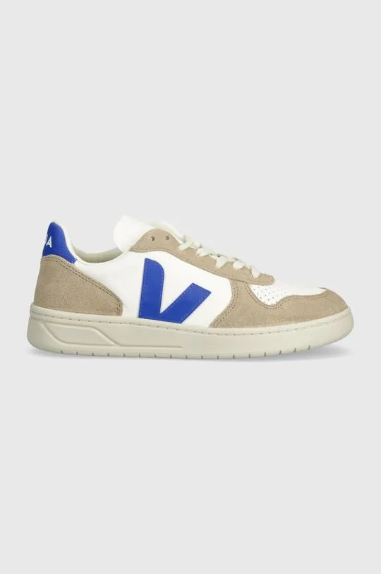 Veja leather sneakers V-10 beige color VX0503477