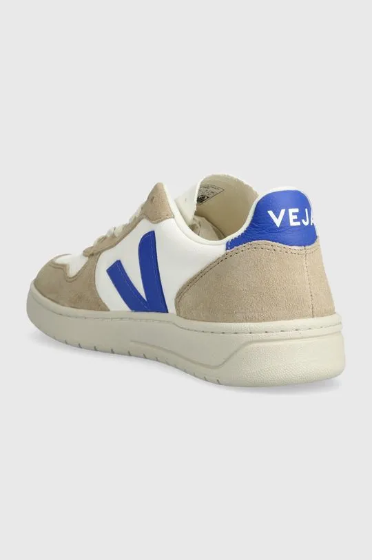 Veja leather sneakers V-10 beige color VX0503477