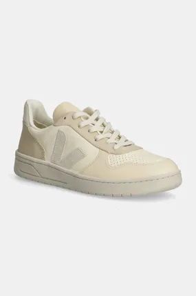 Veja leather sneakers V-10 beige color VX0503673B