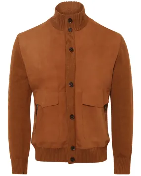 Vicuna Melange Oasi Cashmere Blouson Jacket