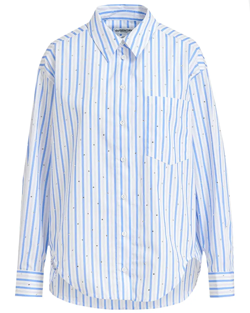 White Stripe Fevertree Poplin Shirt